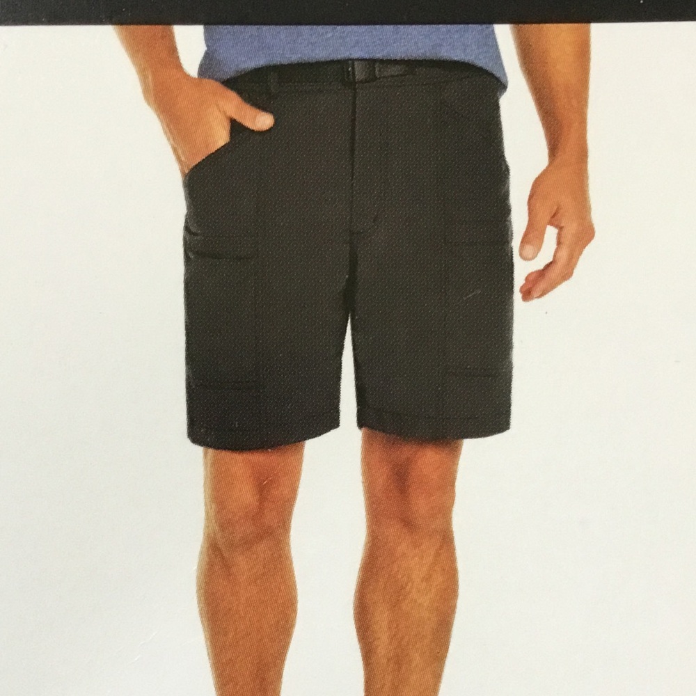 Men's Black Eddie Bauer Tech Shorts